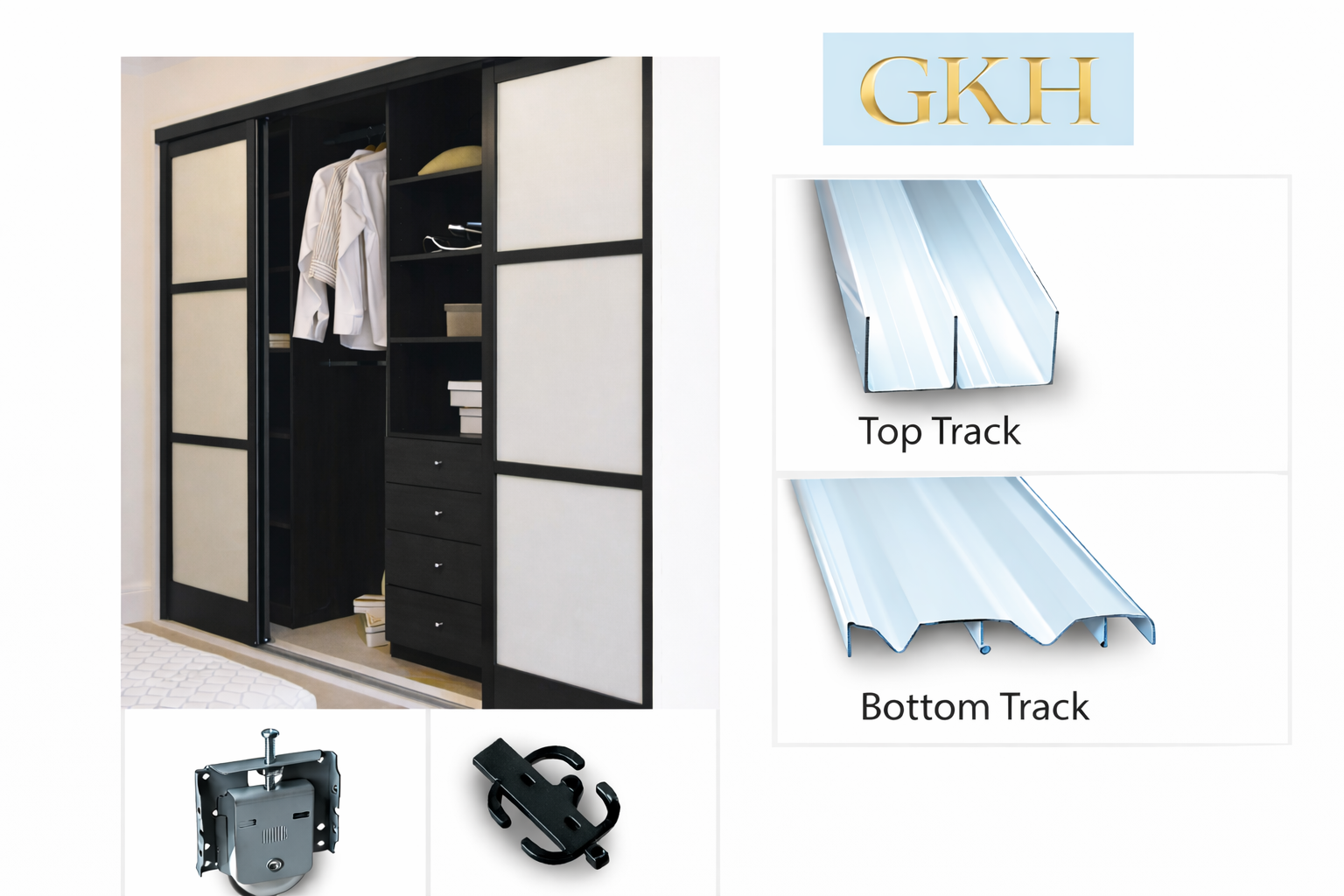 GKH Wardrobe Timber Robe Sliding System